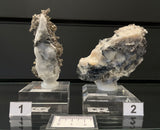 SILVER ON CALCITE, Morocco ISI083-84