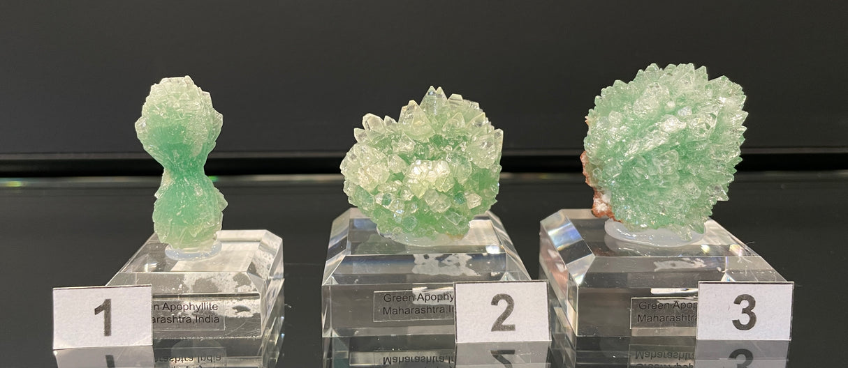 GREEN APOPHYLLITE, India IAI001-3