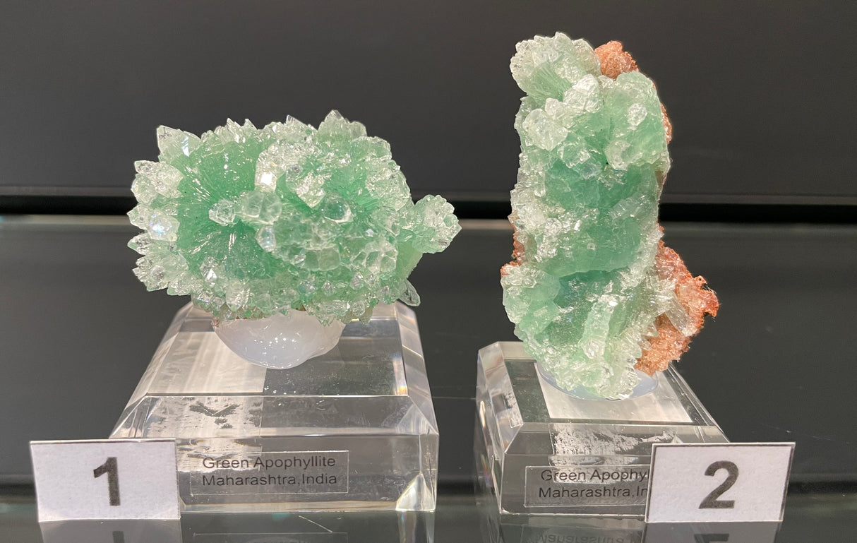 GREEN APOPHYLLITE, India IAI004-5