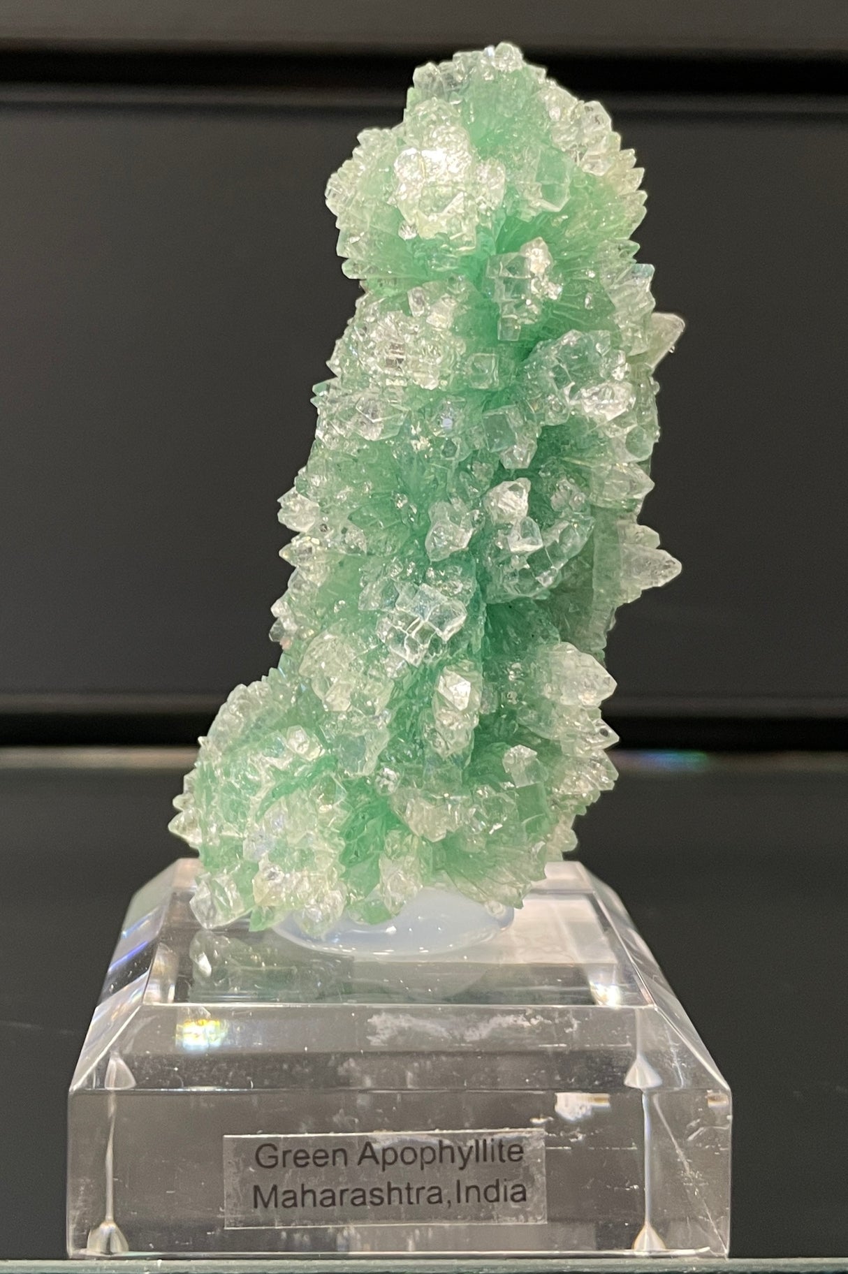 GREEN APOPHYLLITE, India IAI008