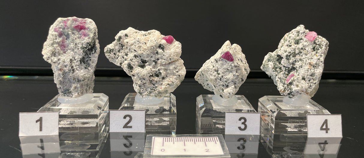 RUBY IN GNEISS, Australia IRG030-33