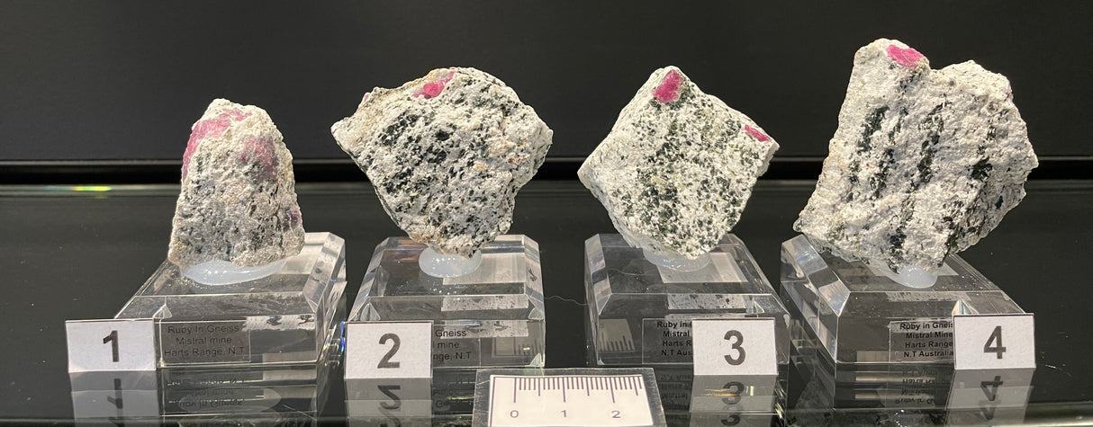 RUBY IN GNEISS, Australia IRG047-50