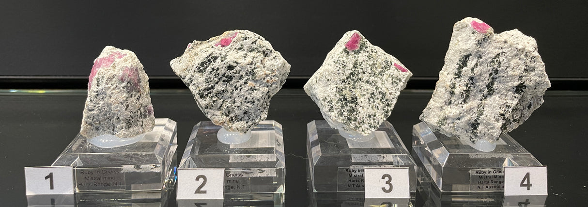 RUBY IN GNEISS, Australia IRG047-50