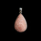 SCOLECITE PENDANT set in STERLING SILVER 3SSSCOP1