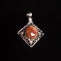 SUNSTONE PENDANT set in STERLING SILVER 3SSSUN