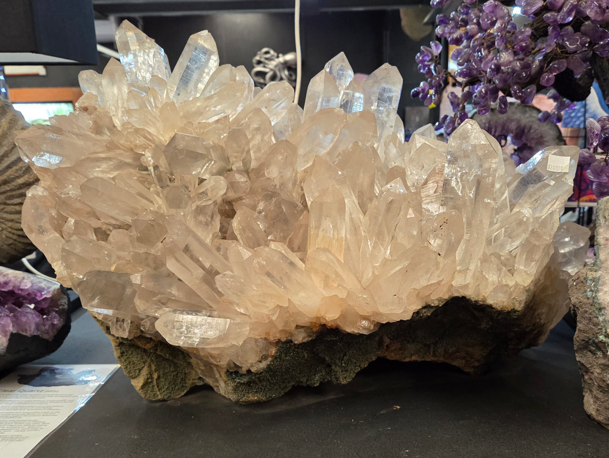 QUARTZ CLUSTER WITH PHANTOM POINTS RBQCP