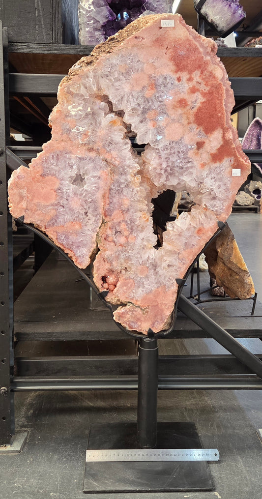 PINK AMETHYST ON STAND Brazil RBPAS1