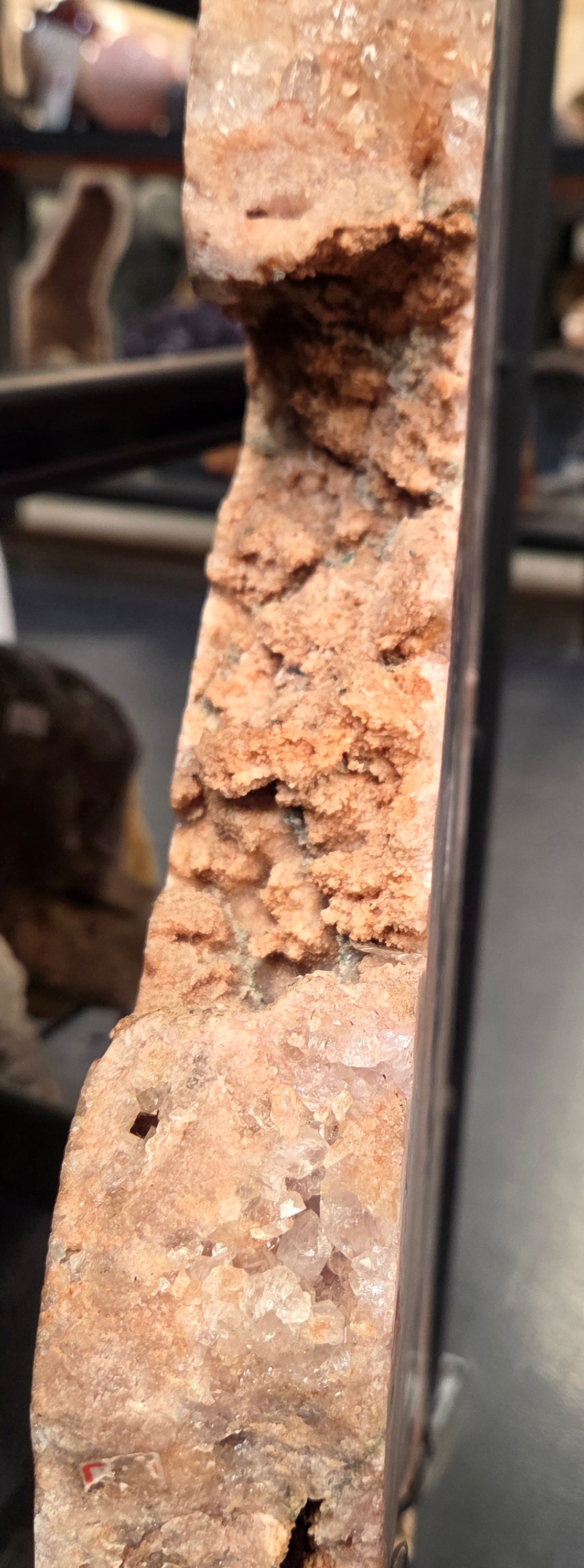 PINK AMETHYST ON STAND Brazil RBPAS1