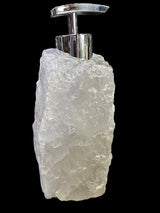 SMOKEY QUARTZ SOAP or HAND CREAM DISPENSER S13