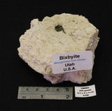 BIXBYITE MINERAL SPECIMEN MANGANESE IRON OXIDE GM004