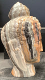 Quan Yin Onyx Head Carving