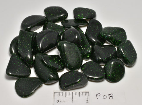 GOLDSTONE GREEN 100 GRAMS from South Africa (P08)