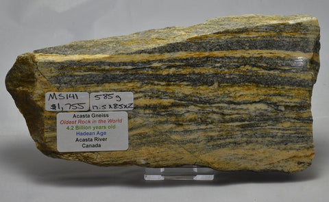 ACASTA GNEISS, “OLDEST ROCK" CANADA (MS141)