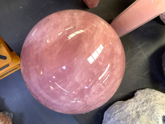 Star Rose Quartz Sphere