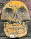 Bumblebee Skull Carving