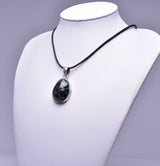 MALACHITE PENDANT in Sterling Silver J28