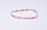 PINK OPAL BEADED BRACELET J18