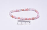 PINK OPAL BEADED BRACELET J18