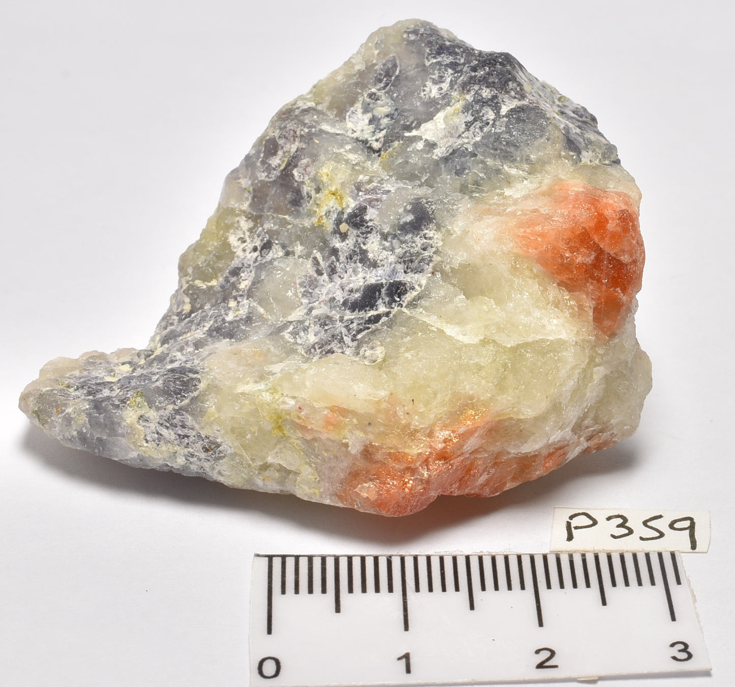 Sunstone in Iolite in natural form, Kendoor, India P359