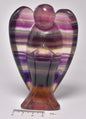 FLUORITE ANGEL CARVING 11 CM P01