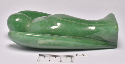 GREEN AVENTURINE ANGEL CARVING 11 CM P02