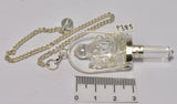 CLEAR QUARTZ GANESHA and QUARTZ POINT PENDULUM  P256