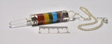 CHAKRA CRYSTAL QUARTZ PENDULUM J144