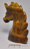 TIGER EYE CRYSTAL UNICORN CARVING 7.5 cm P953