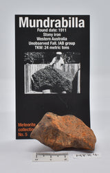 MUNDRABILLA IRON METEORITE 83 GRAMS MT84