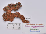 NATIVE COPPER, CLONCURRY, QUEENSLAND, AUSTRALIA M154