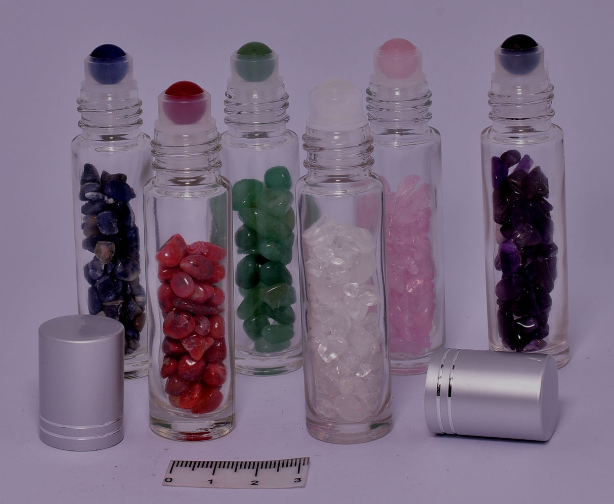 ASSORTED ESSENTIAL OIL BOTTLES T12