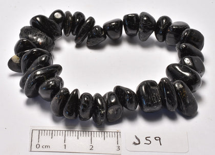 TOURMALINE CRYSTAL TUMBLE CHIP BRACELET (J59)