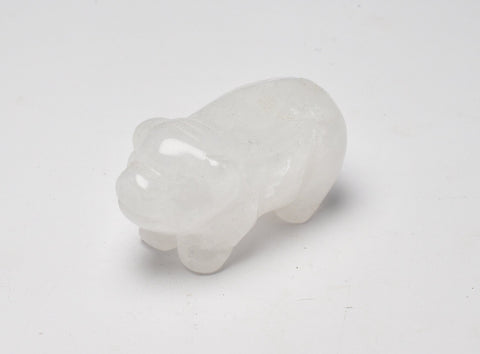 QUARTZ PIG CARVING P280