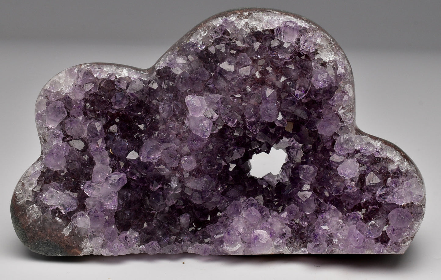 AMETHYST CLUSTER CLOUD CARVING P483