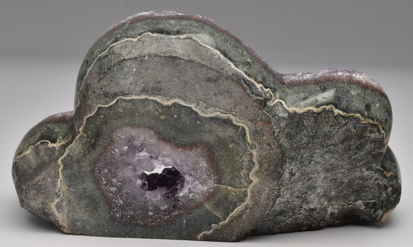 AMETHYST CLUSTER CLOUD CARVING P483