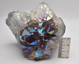 AURA COATED AMETHYST CLUSTER P603