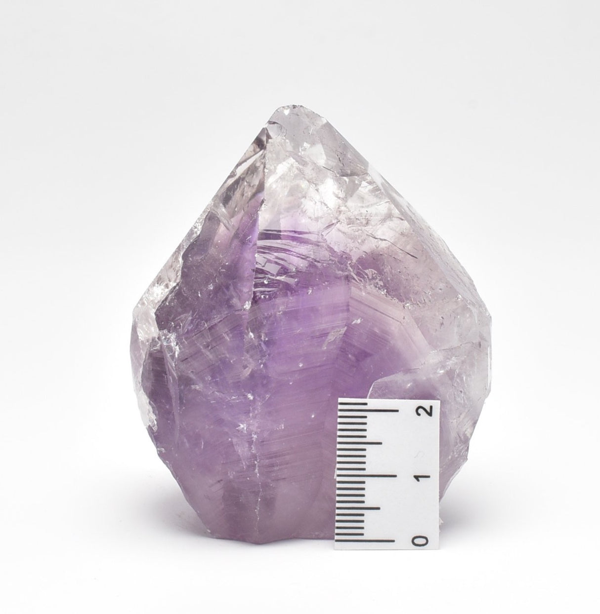 AMETHYST POINT with ROUGH BASE P210