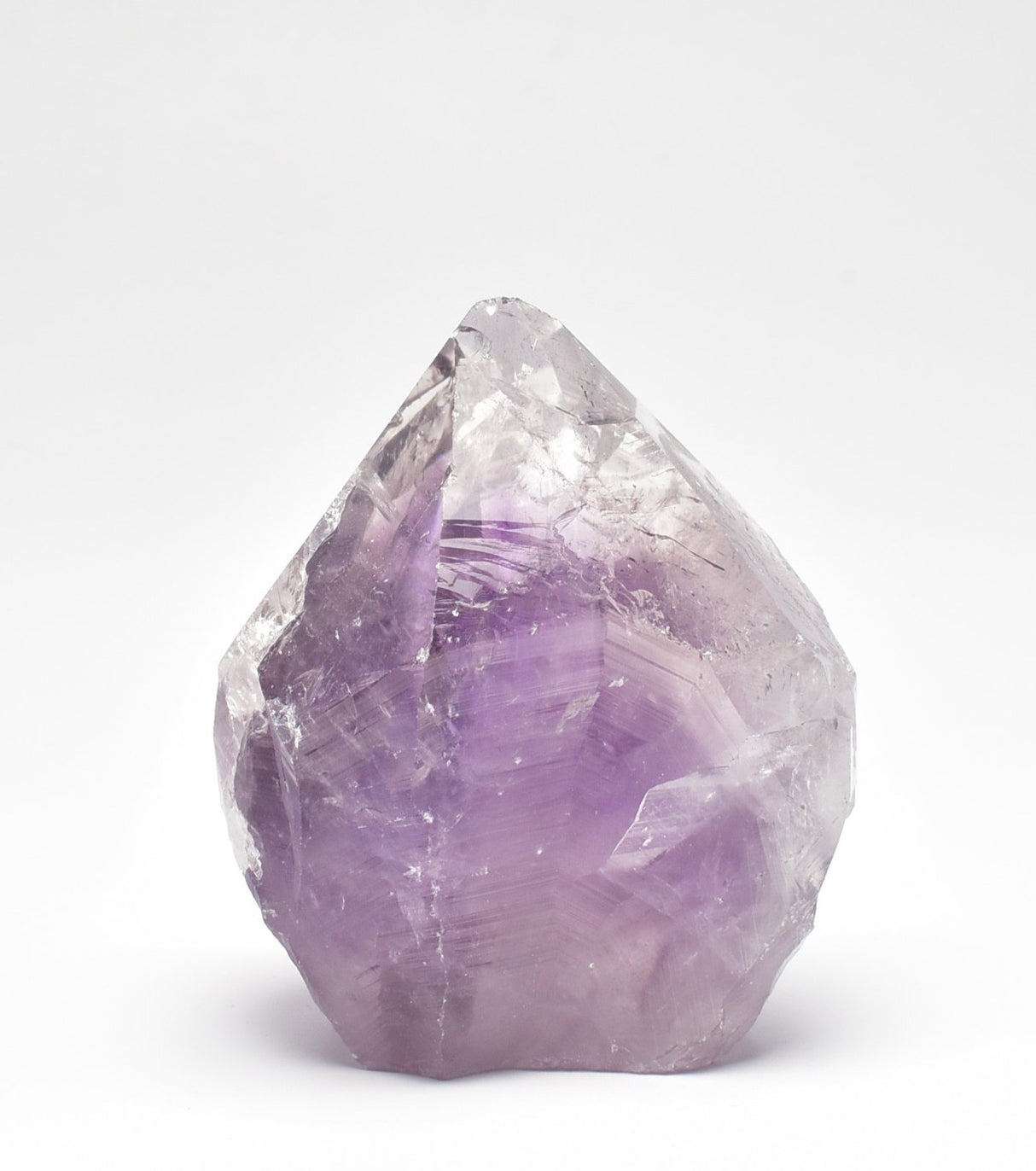 AMETHYST POINT with ROUGH BASE P210