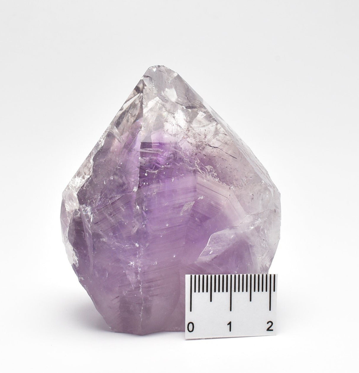 AMETHYST POINT with ROUGH BASE P210