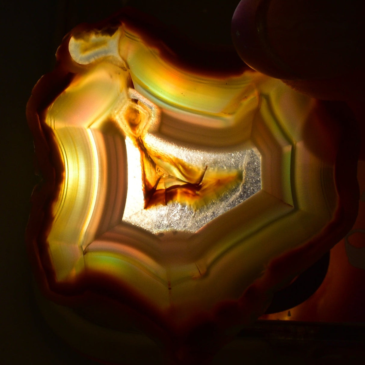 IRIS AGATE SLICE P796