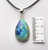 AZURITE & MALACHITE PENDANT J94