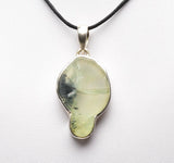 EPIDOTE IN PREHNITE PENDANT J111