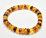 AMBER BEADED BRACELET J115