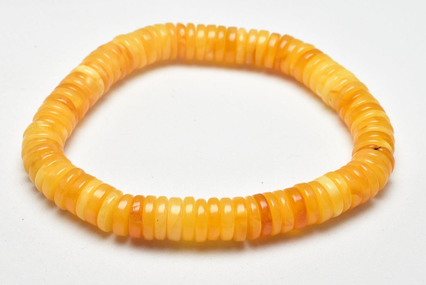 AMBER BEADED BRACELET J99