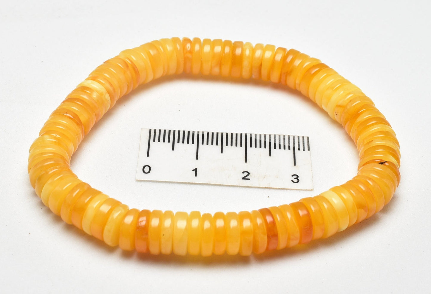 AMBER BEADED BRACELET J99