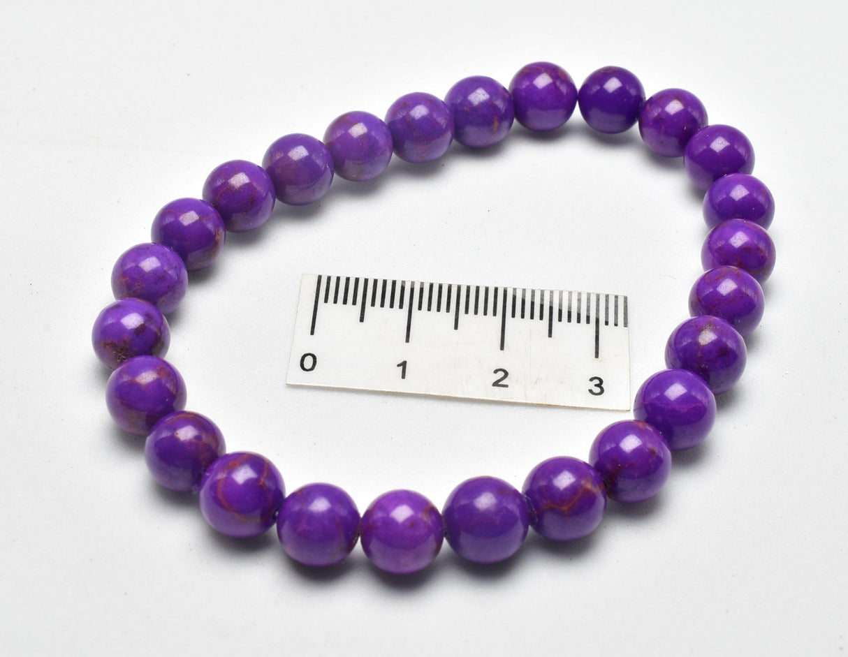 PHOSPHOSIDERITE BEADED BRACELET J94