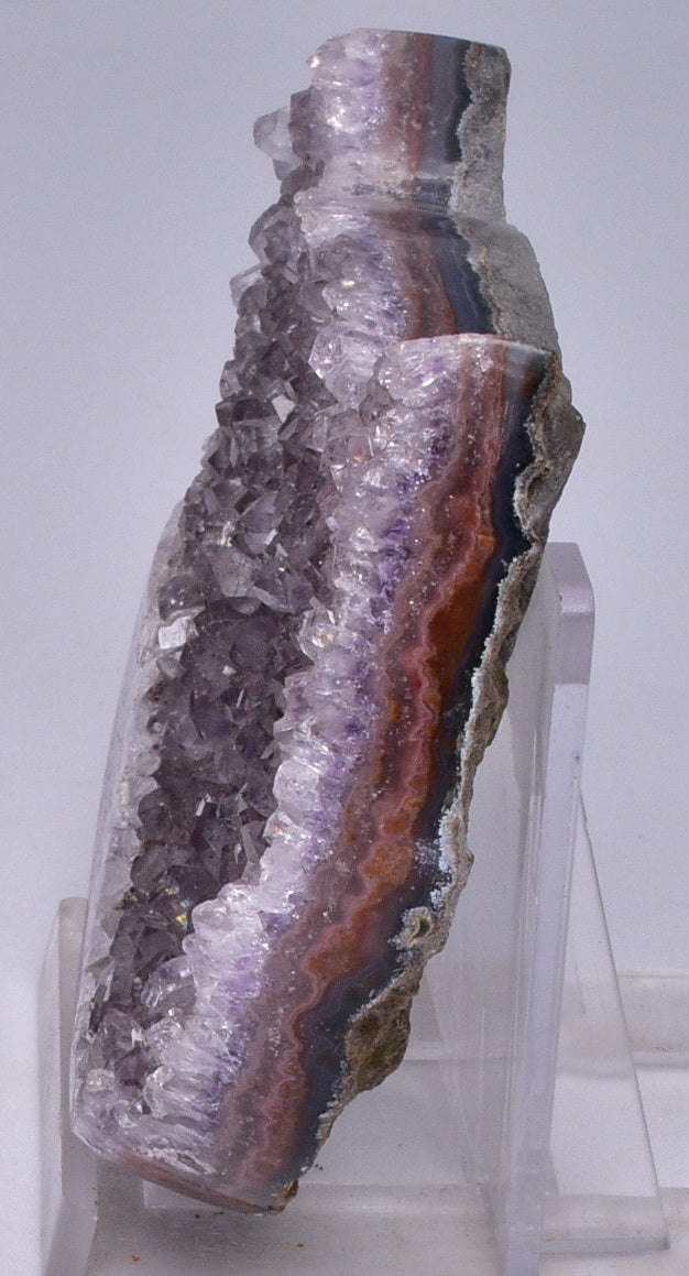AMETHYST CRYSTAL CAT CLUSTER, FROM BRAZIL P178
