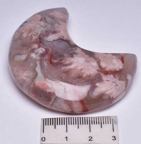 FLOWER AGATE MOON P196