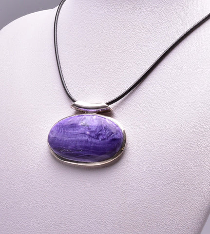 CHAROITE PENDANT J174