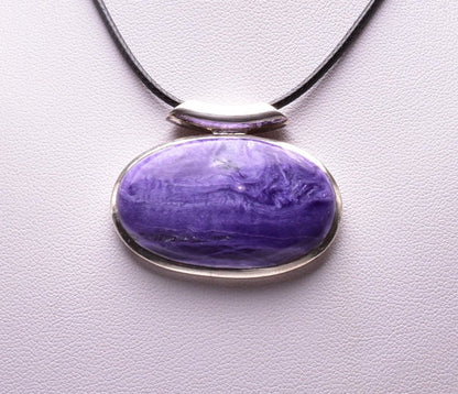 CHAROITE PENDANT J174